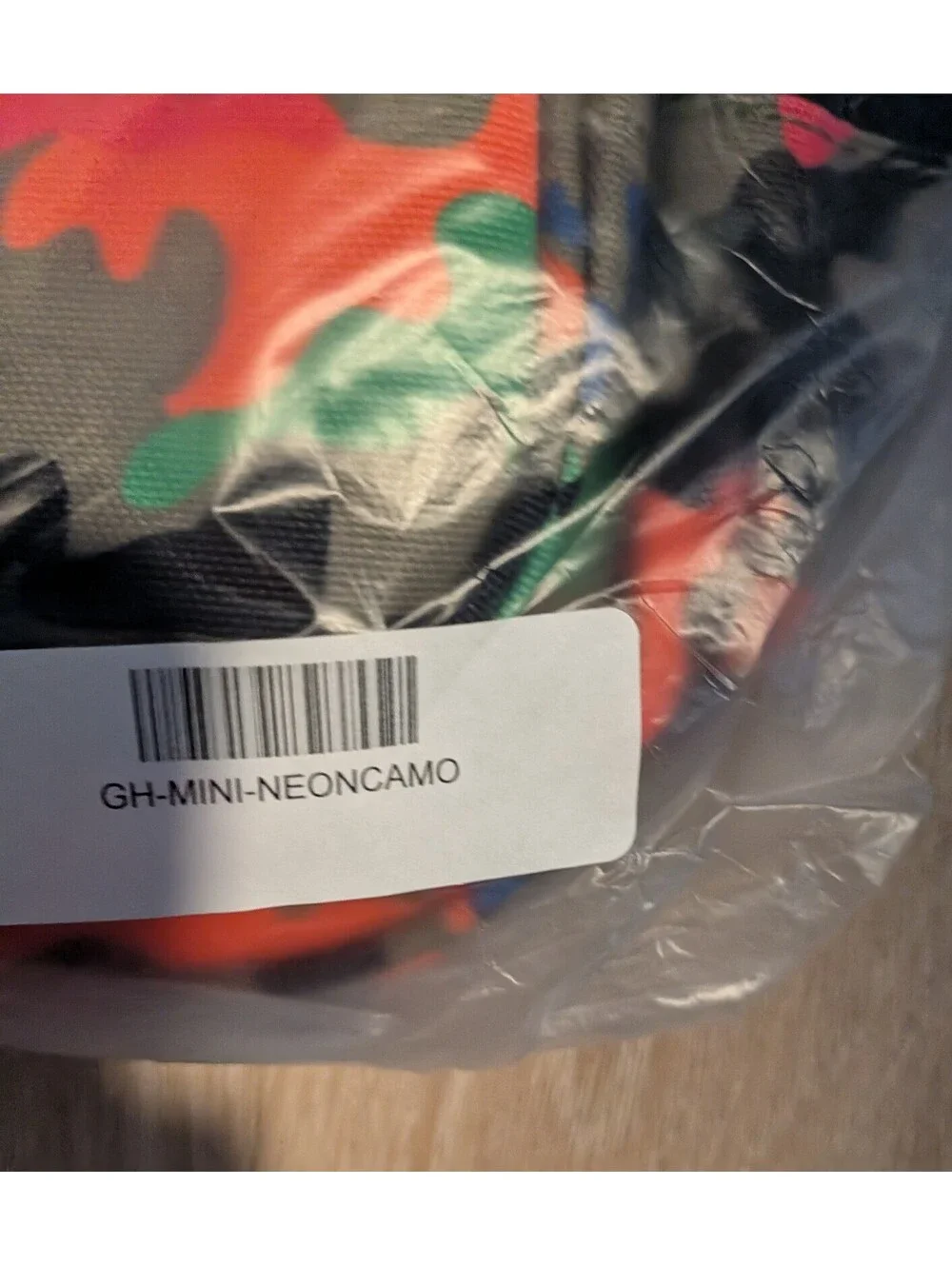 George Hats Neon Camo Mini Backpack - New